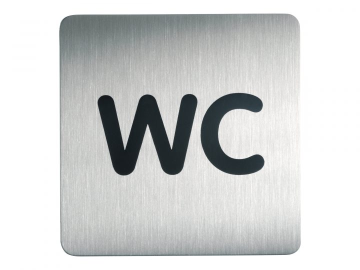 Durable Picto – Pictogramme – Wc – 150 X 150 Mm – Signalétique dedans Affiche Wc Hors Service Gratuites A Imprimer