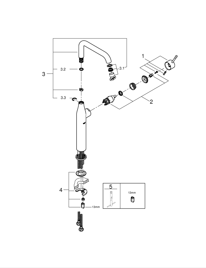 Essence Mitigeur Monocommande Lavabo Taille Xl | Grohe serapportantà Clip De Sureté Grohe Essence Mitigeur Monocommande Lavabo Taille Xl | Grohe serapportantà Clip De Sureté Grohe