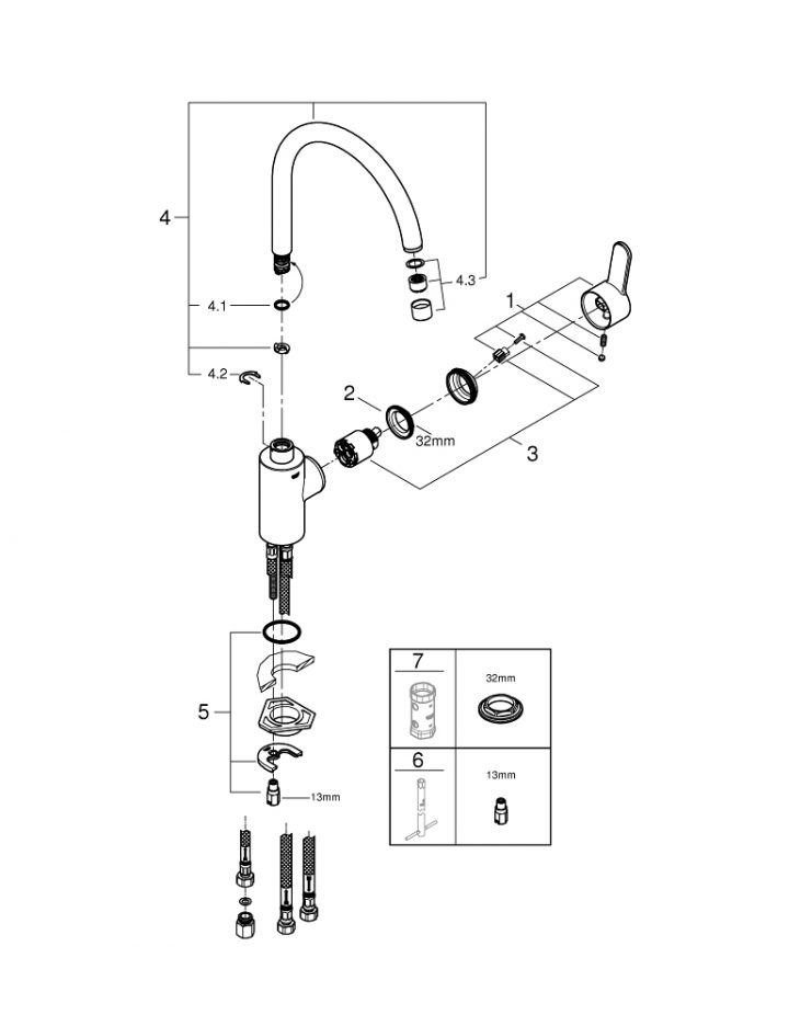 Eurostyle Cosmopolitan Mitigeur Évier | Grohe Belgique Sa pour Clip De Sureté Grohe Eurostyle Cosmopolitan Mitigeur Évier | Grohe Belgique Sa pour Clip De Sureté Grohe