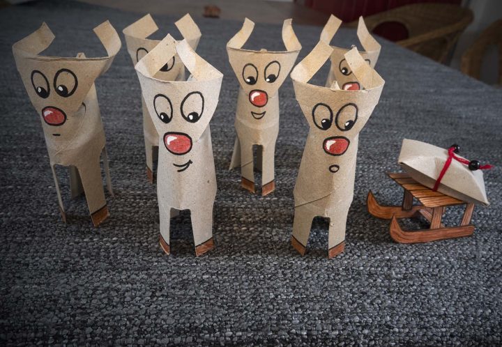 Faire Un Renne Avec Un Rouleau De Papier Toilette Pour Noël dedans Un Rulloeau The Papier Toilette Vide