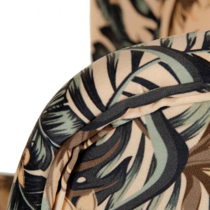 Fauteuil Beige Avec Feuilles Velours/Bois Tsami – Univers concernant Voilage Beige Avec Feulle Fauteuil Beige Avec Feuilles Velours/Bois Tsami – Univers concernant Voilage Beige Avec Feulle