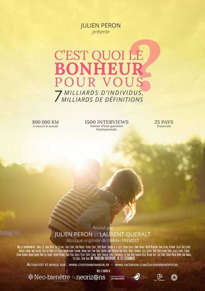 Film « C'Est Quoi Le Bonheur Pour Vous ? » (Avec Images concernant Le Bonheur Au Bout Du Chemin Streaming Gratuit