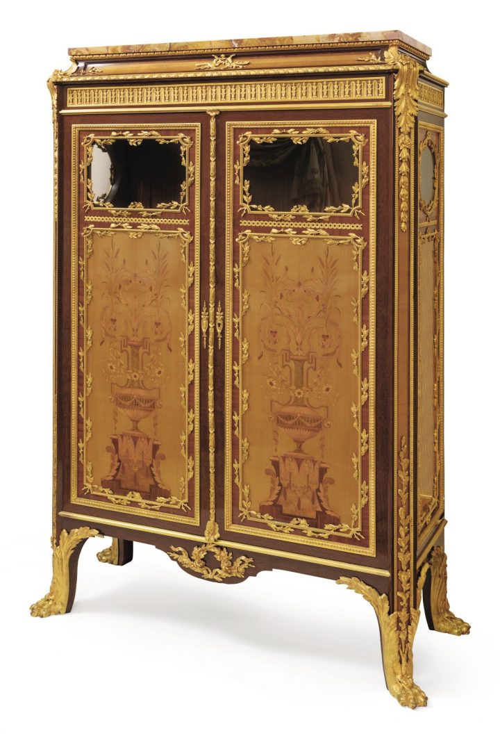 François Linke (1855 – 1946) A French Gilt-Bronze Mounted intérieur Antika Meubles A Vendre