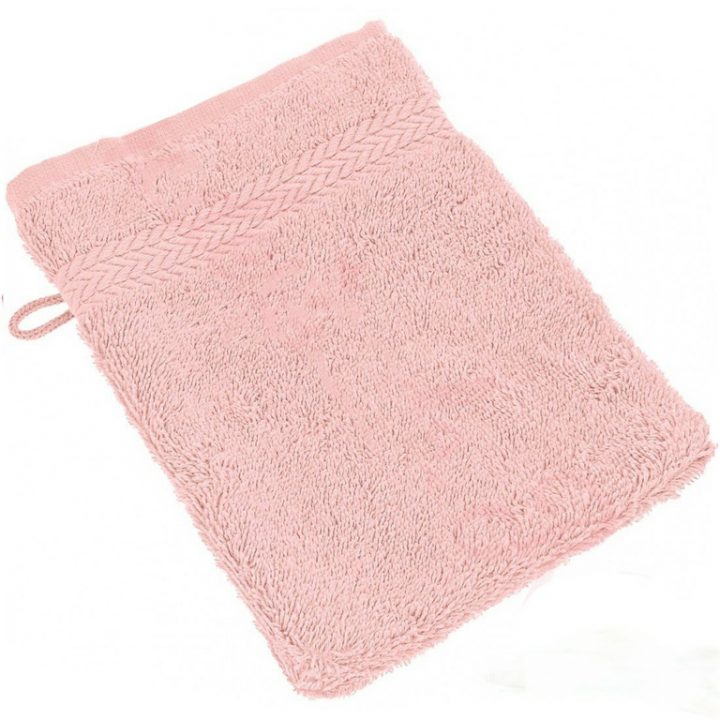 Gant De Toilette 20 X 15 Cm Rose – Change/Linge De destiné Gand De Toiltte A Usage Unique