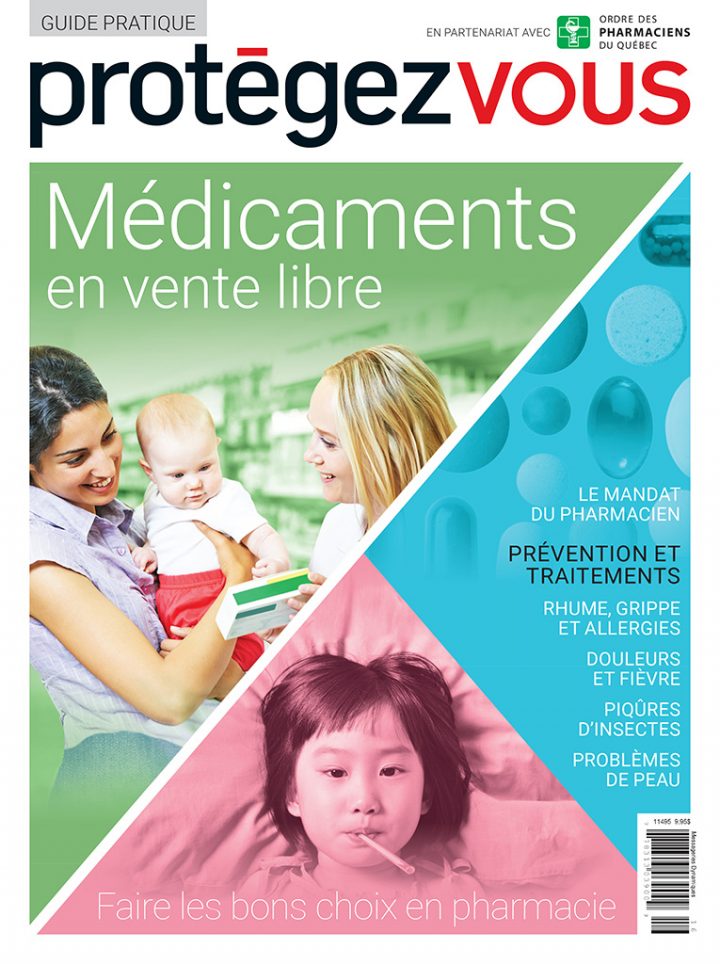 Guide Hors-Série «Médicaments En Vente Libre» De Protégez tout Hors Service Affiche