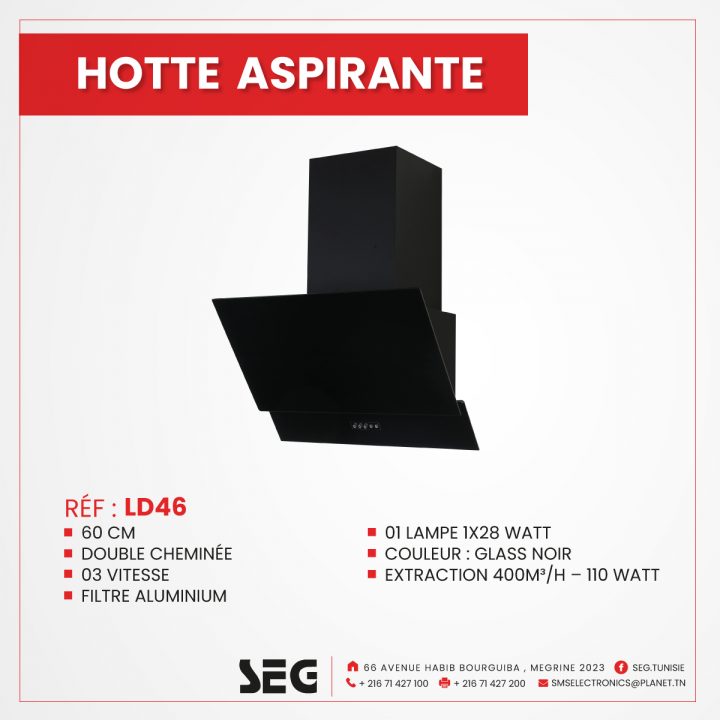 Hotte Cheminée Inclinée 60 Black Glass – Seg Tunisie dedans Cheminee Electrique Tu Isie Hotte Cheminée Inclinée 60 Black Glass – Seg Tunisie dedans Cheminee Electrique Tu Isie