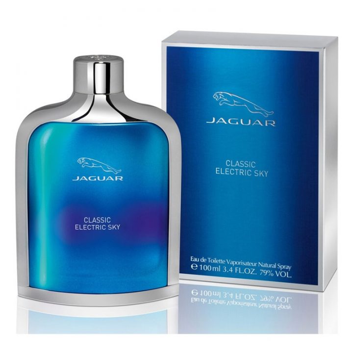 Jaguar Classic Electric Sky – Eau De Toilette, 100 Ml concernant Jacgouar Eaux Toilette
