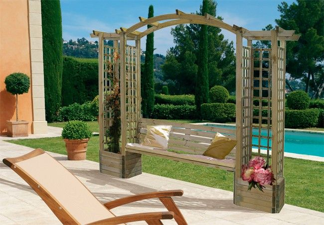 Jardin De Catherine Pergola - Idées Fantastiques tout Veranda-Phenix-Evolutio