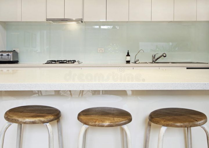 Kitchen Splashback Bench And Stools Stock Photo – Image Of serapportantà Plexiglass Brico Plan It