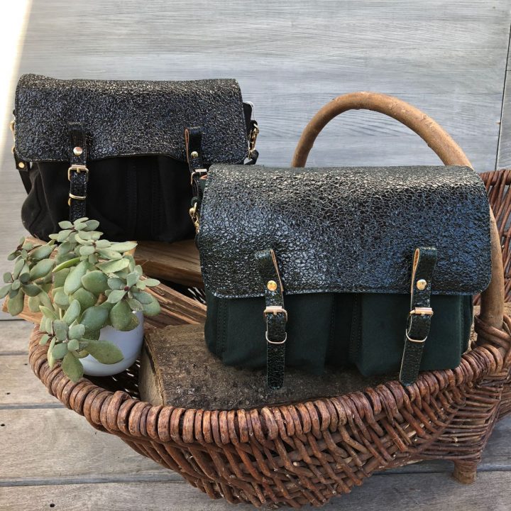 La Femme › Sacs › Craie › Sac Craie Mini Maths – Cuir tout Kid Doop Trousse De Voyage En Cuir