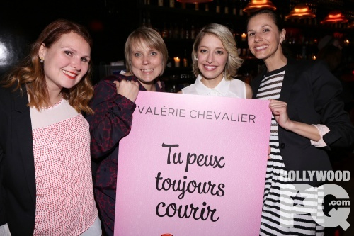 Lancement Totalement Girly De Tu Peux Toujours Courir De avec Valerie Chevalier Conjoint