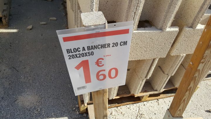 Le Prix Du Parpaing, Bloc Béton, Moellon, Queron avec Queron Bancher Le Prix Du Parpaing, Bloc Béton, Moellon, Queron avec Queron Bancher