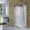 Leda - Cabine De Douche Kara Mineral 120X80Cm Porte intérieur Cabine De Douche Integarale 70