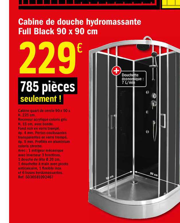 Les Offres Full Black Brico Dépôt Dans Les Catalogues avec Etancheite Douche Bricodepot Les Offres Full Black Brico Dépôt Dans Les Catalogues avec Etancheite Douche Bricodepot