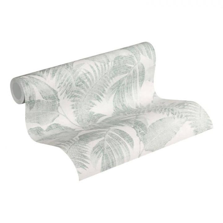 Livingwalls Papier Peint Intissé New Walls Cosy & Relax avec Voilage Beige Avec Feulle Livingwalls Papier Peint Intissé New Walls Cosy & Relax avec Voilage Beige Avec Feulle