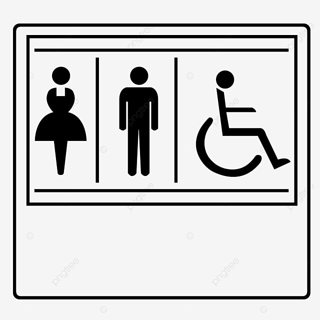 Logo Toilettes avec Signaletique Toillettes Filles