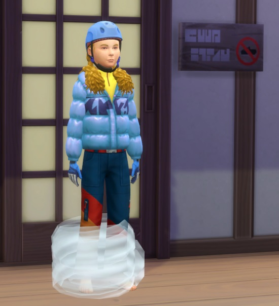 Mes Premières Découvertes Les Sims 4 Escapade Enneigée encequiconcerne Crac Crac Sous La Douche Sims4