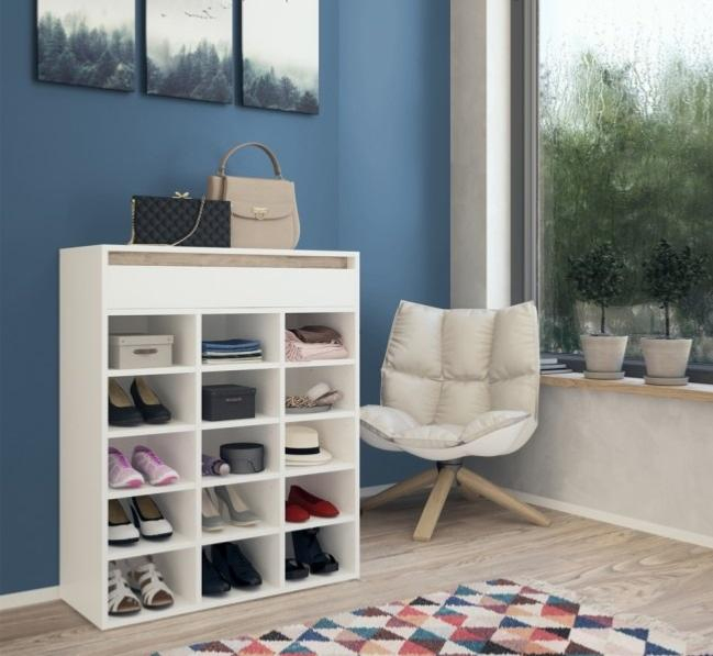 Meuble À Chaussures 15 Paires + Tiroir Cielterre-Commerce concernant Grand Meuble Chaussures 50 Paires Meuble À Chaussures 15 Paires + Tiroir Cielterre-Commerce concernant Grand Meuble Chaussures 50 Paires