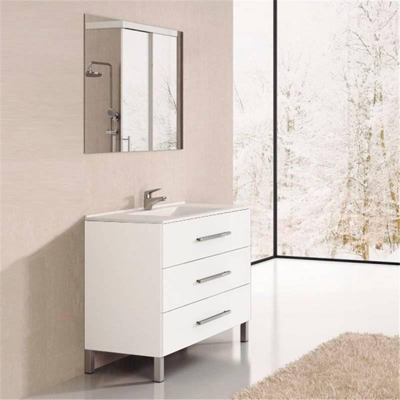 Meuble Blanc Brillant Ribera Tegler 12540340 | Habitium.fr tout Meuble Blanc Meuble Blanc Brillant Ribera Tegler 12540340 | Habitium.fr tout Meuble Blanc