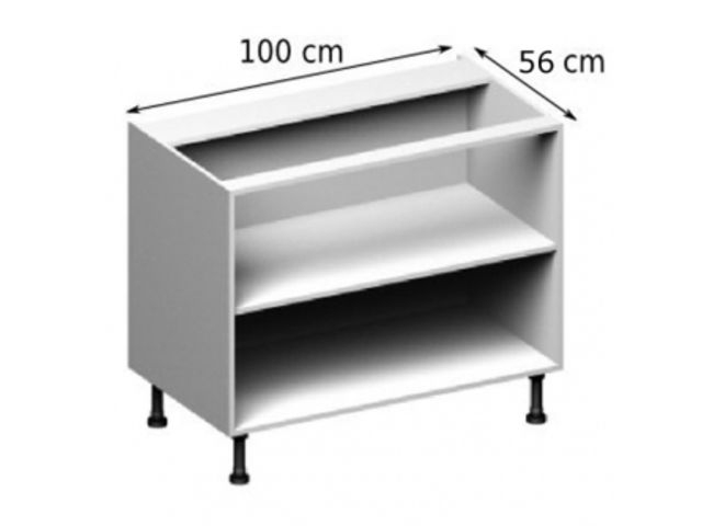 Meuble Caisson Bas Largeur 100 – Vial serapportantà Caisson Cuisine 50 Cm