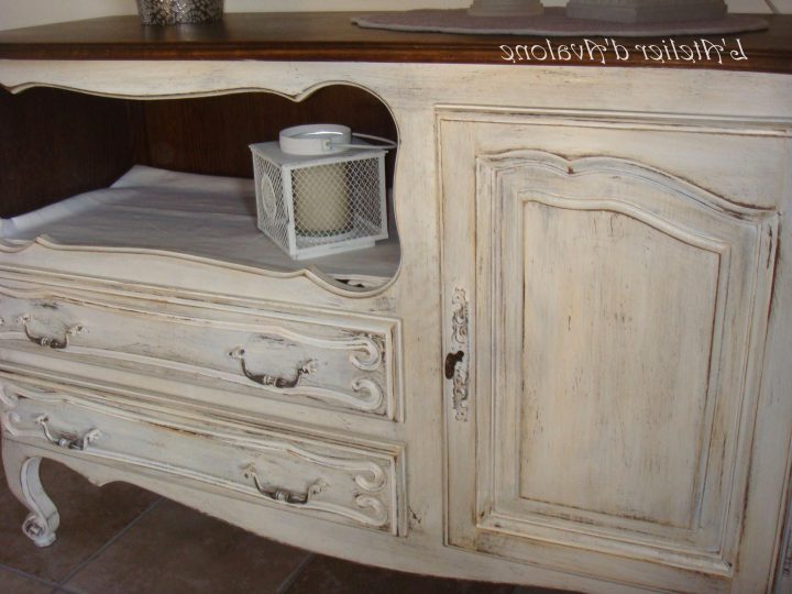 Meuble Patine Blanc D'Occasion | Plus Que 2 À -70% serapportantà Meuble Blanc Meuble Patine Blanc D'Occasion | Plus Que 2 À -70% serapportantà Meuble Blanc