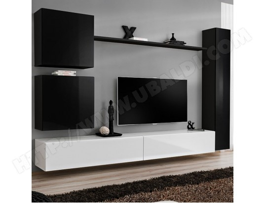 Meuble Tele Suspendu Noir Et Blanc Lissandro 2 Kasalinea pour Resacriver Tele Blanc Clair Noir Meuble Tele Suspendu Noir Et Blanc Lissandro 2 Kasalinea pour Resacriver Tele Blanc Clair Noir