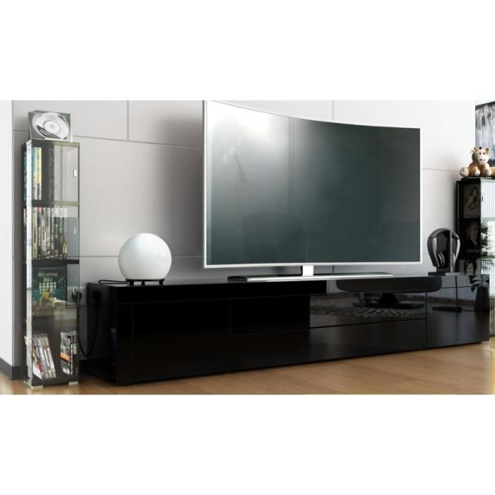 Meuble Tv Bas Laque Noir pour Resacriver Tele Blanc Clair Noir Meuble Tv Bas Laque Noir pour Resacriver Tele Blanc Clair Noir