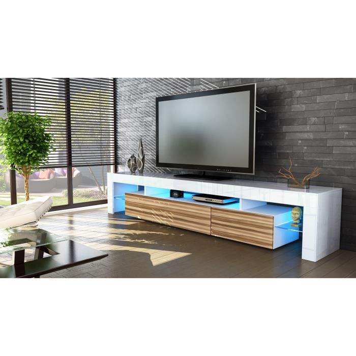 amazon meuble tv blanc et bois amazon meuble tv blanc et bois