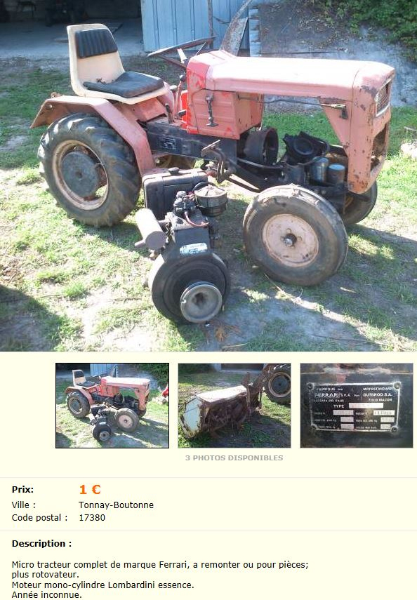 Micro-Tracteur Motostandard 1400 Sur Le Bon Coin tout Le Bon Coin Tracteur Micro-Tracteur Motostandard 1400 Sur Le Bon Coin tout Le Bon Coin Tracteur
