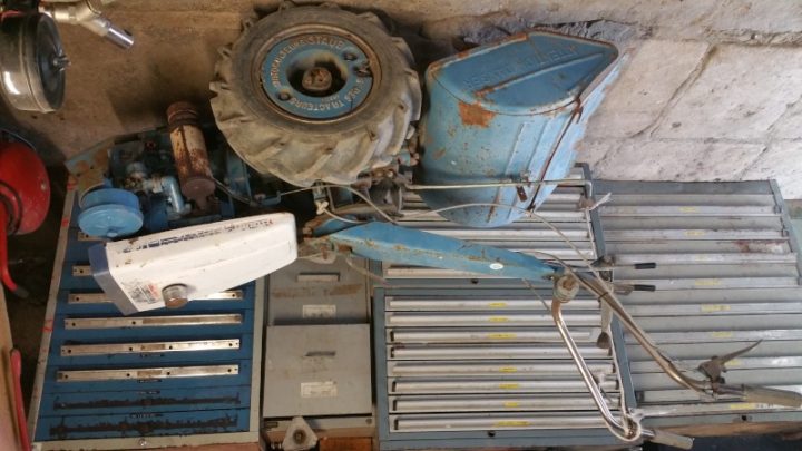 Motoculteur Staub Pp2X avec Robinet Essence Motoculteur Staub 8000