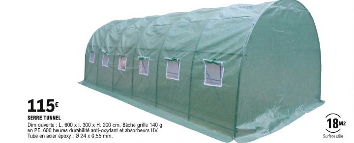 Offre Serre Tunnel Chez E Leclerc dedans Serre Tunnel Leclerc