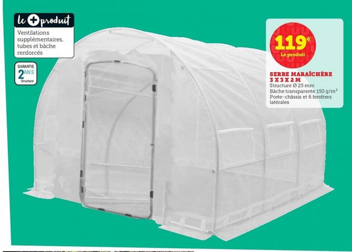 Offre Serre Tunnel Chez Hyper U avec Serre Tunnel Leclerc