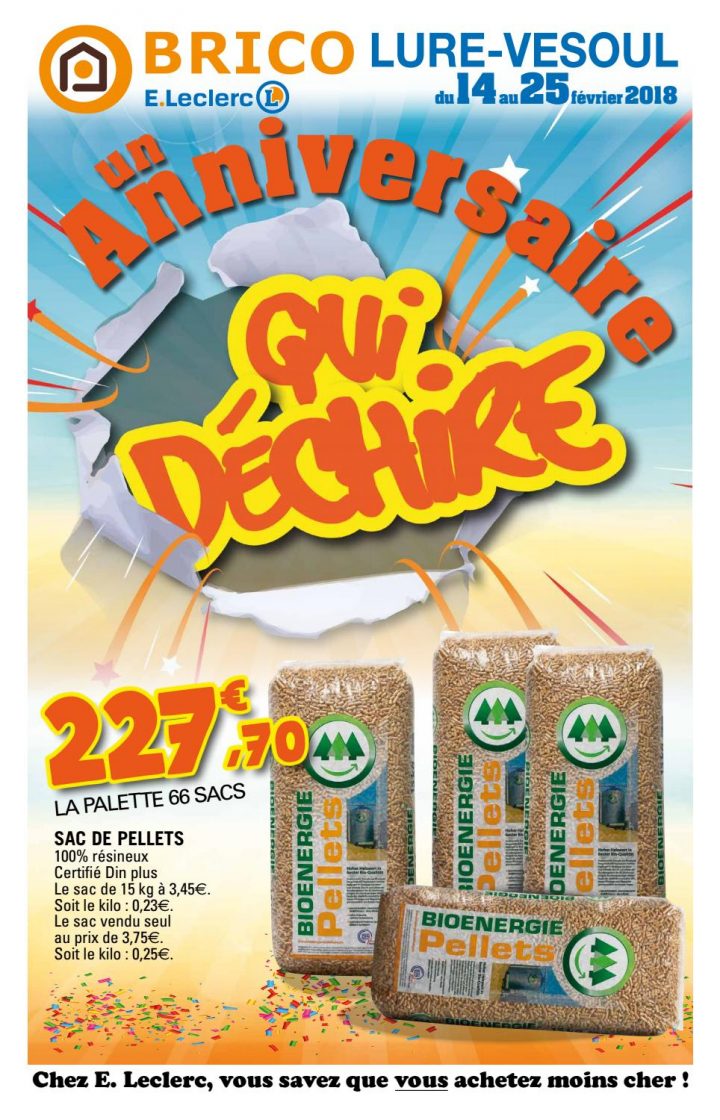Pellets De Bois Brico Leclerc destiné Brico Leclerc Langon