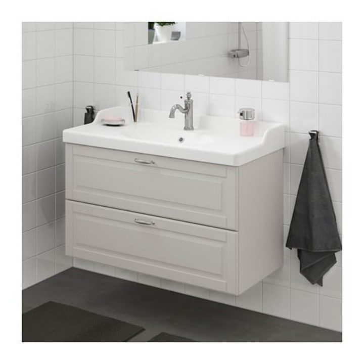 Pin On Baño Niños Ikea pour Hemenes Lavabo Gris