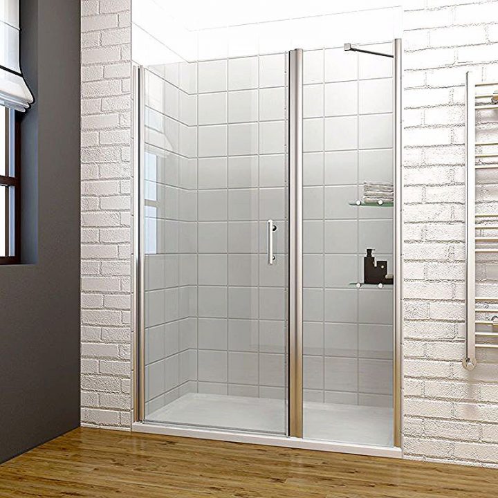 Porte De Douche 100 X 185 Cm Porte Pivotante En Niche Avec serapportantà Porte De Douche Zilia