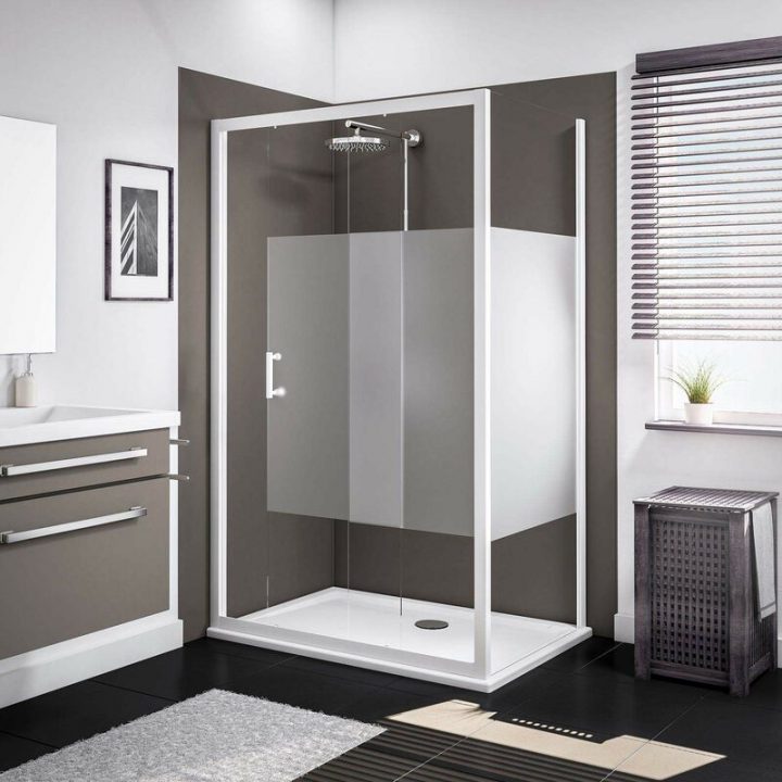 Porte De Douche Coulissante + Paroi Latérale, Sunny avec Porte De Douche Zilia