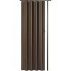 Porte Extensible Rio, Wengé, 205 X 85 Cm, Épais. D'Une avec Rideau Perle Olive Bois Compte Professionnel