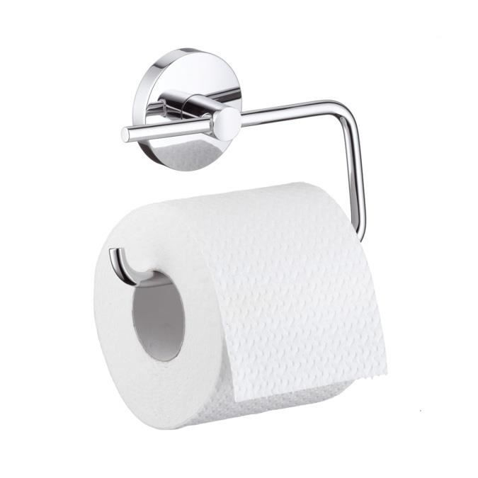 Porte-Papier Toilette Mural Chromé Logis – Achat / Vente tout Ventouse Toilet