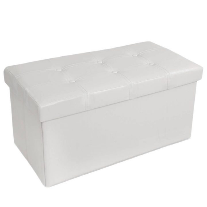 Pouf Coffre De Rangement Pliable Grand Format Aspect Cuir serapportantà Rangement Papier Grand Format Pouf Coffre De Rangement Pliable Grand Format Aspect Cuir serapportantà Rangement Papier Grand Format