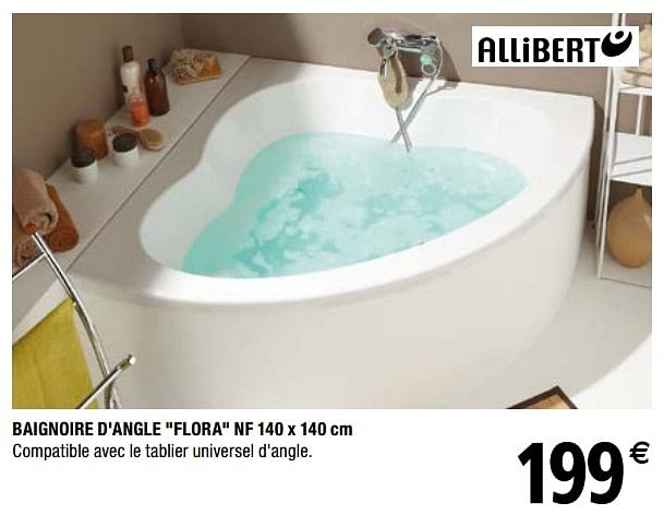 Promotion Brico Depot Baignoire D Angle Flora Nf Allibert dedans Baignoire Brico Depot Promotion Brico Depot Baignoire D Angle Flora Nf Allibert dedans Baignoire Brico Depot