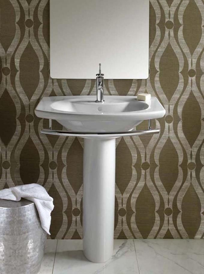 Pyke Monoblock Bathroom Faucet With 1-1/4" Drain intérieur Calla 2 Pedistal Porcher Pyke Monoblock Bathroom Faucet With 1-1/4" Drain intérieur Calla 2 Pedistal Porcher