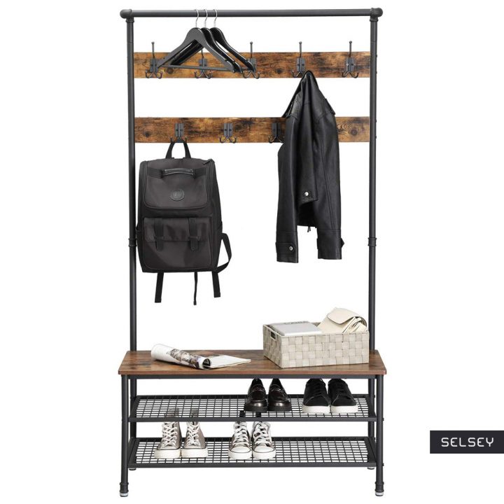 Ramizu Vestiaire D'Entrée Penderie Style Industriel – Selsey concernant Ramizu Tv Ramizu Vestiaire D'Entrée Penderie Style Industriel – Selsey concernant Ramizu Tv