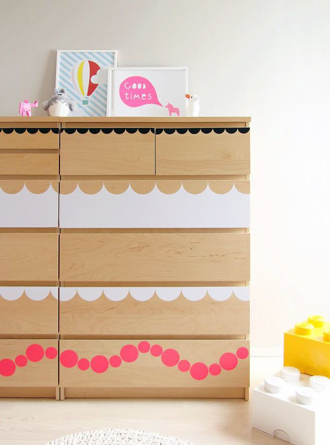 Relooker Un Meuble Ikéa Pour Chambre D'Enfant | Relooker tout Stickers Meuble Ikea