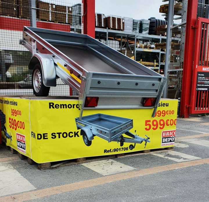 Remorque Basculante Hydraulique Simple Essieu – Cambrai dedans Remorque Brico Depot Remorque Basculante Hydraulique Simple Essieu – Cambrai dedans Remorque Brico Depot