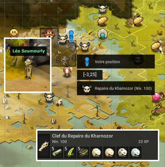 Repaire Du Kharnozor – Donjons | Guide Dofus 2 intérieur Repaire Skeunk Dofus Retro