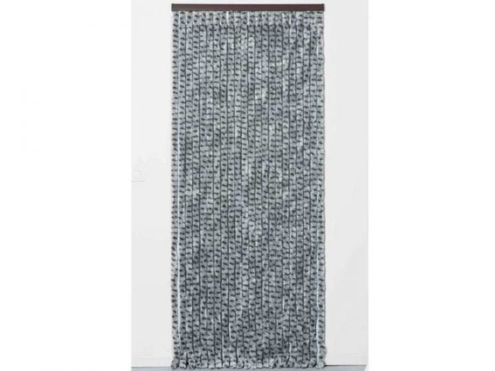 Rideau Chenille 120 X 220 Cm Gris Clair/Anthracite – Vente serapportantà Portiere Chenille Rideau Chenille 120 X 220 Cm Gris Clair/Anthracite – Vente serapportantà Portiere Chenille
