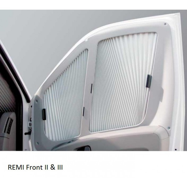 Rideau Plissé Isolat Remis Remi Front Ford Transit. destiné Rideau Maison Pour Fiat Ducato