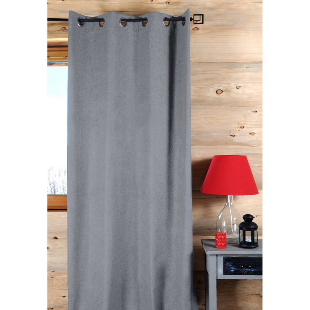 Rideau Uni Gris Perle 135 X 260 Cm Alaga | Grenier Alpin intérieur Rideau Alaga Rideau Uni Gris Perle 135 X 260 Cm Alaga | Grenier Alpin intérieur Rideau Alaga