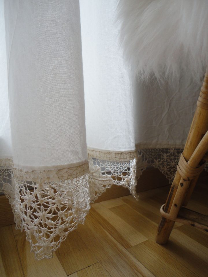 Rideaux & Vieille Dentelle  – Las Cositas destiné Pantaret Rallonger Me Voilages