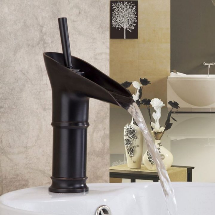 Robinet De Lavabo Cascade Antique Noir Pour Salle De Bain tout Robinet De Lavabo Qui Bouge Robinet De Lavabo Cascade Antique Noir Pour Salle De Bain tout Robinet De Lavabo Qui Bouge